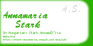annamaria stark business card